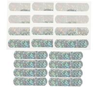 HAMPPLIES 20pcs Radiation Face Gauze Burn Sticker Ace Bandages Gel para Refill Patches Clear Bandages Spray Skin Supplies Protectors Wounds Bump Ace with Kit