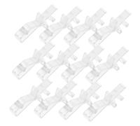 HAMPPLIES 20pcs Replaceable Valance Clips for Vertical Blinds Plastic Blind Retainer Holders Easy to Install Window Curtain Accessories for Home and Office