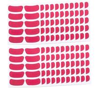 HAMPPLIES 22 Sheets Writable Sports Eye Stickers Softball Eye Strips PVC Black Face Decals for Baseball Football Hockey Fans