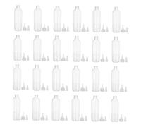 HAMPPLIES 24pcs Pointed Bottle Plastic Squeeze Bottle for Lotion Shampoo Twist Top Applicator for Travel Use