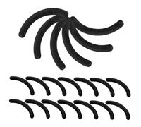 HAMPPLIES 24pcs Rubber Eyelash Curler Refill Pads Replacement Cushions Soft Durable Lash Curling Tool Pads Compatible with Eyelash Curlers for Makeup Kit