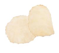 HAMPPLIES 2pcs 30cm Leather Drum Heads Replacement Skin for African Bongo Drum and Djembe round Covers Suitable for Percussion Instrument Maintenance