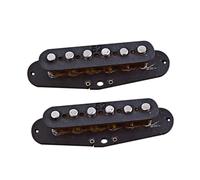 HAMPPLIES 2pcs Alnico Electric Guitar Pickup Bobbin Covers Slug Humbucker Replacement Accessories for DIY Guitarists and Luthiers
