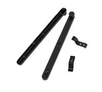 HAMPPLIES 2pcs Cabinet Side Rails Hidden Flip-up Drawer Slides Track for Bookcases Cupboards Furniture Accessories Wear-Resistant Quiet Load-Bearing Hardware