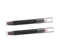 HAMPPLIES 2pcs Dual Ends Eye Shadow Pencil Eye Makeup Pen Makeup Brush Eyeshadow Stick for Everyday Use