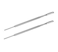 HAMPPLIES 2pcs Eyelash Extension Tool Stainless Steel Lash Separator Comb Perm Rods for Curling Extensions Eye Lash Precision Applicator for Makeup Eyelash Tool