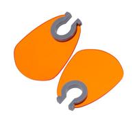 HAMPPLIES 2pcs Fan-shaped Nail Light Shield UV Blocking Covers for Eye Protection Portable Blue Light Filter for Salon and Home Nail Lamps Enhances Gel Curing Uniformity and Reduces Eye