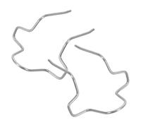 HAMPPLIES 2pcs Hair Clipper Spring Replacement Kit for Blades Silent Trimmer Repair Parts with Long-Term Tension Quick Installation Clipper Repair Accessories