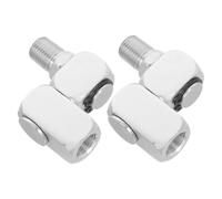HAMPPLIES 2pcs Industrial Air Hose Swivel Connector Fitting Rotating Pneumatic Joint with Advanced Sealing and Colorcoded Design for Workshop Garage Air Tool Use