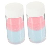 HAMPPLIES 2pcs Lash Extension Tweezer Cleaner Liquid for Eyelash Tweezers and Curlers, Fast-acting Glue Remover, Lash Tool Kit for Professional Eyelash Extension Cleaning and Maintenance Random Color
