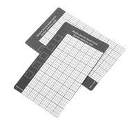 HAMPPLIES 2pcs Magnetic Screw Mat Compact Portable Magnetic Tool Pad for Electronics Repair Small Screw Storage Tray for Phone Laptop DIY Maintenance