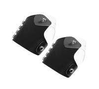 HAMPPLIES 2pcs Makeup Mixing Plates with Comfortable Flexible Anti-stain Gloves for Foundation and Nail Polish Blending Ergonomic Palette for Makeup Artists and