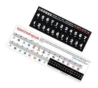 HAMPPLIES 2pcs Melodica Keyboard Sticker for Keys Self-adhesive Melodica Pitch Stickers Beginner Music Instrument Supplies Decal Label for Keys