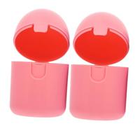 HAMPPLIES 2pcs Portable Female Storage Box Food-Grade PP Material High-Temperature Resistant Steam Cleaner Holder for Women Hygiene Accessories Compact Travel Case for Sanitation and Care
