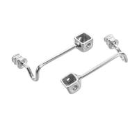 HAMPPLIES 2pcs Screw-type Square Head Nose Holder for Eyeglasses Stainless Steel Support Rod Replacement Compatible with Various Frames for Daily Wear Outdoor Sports