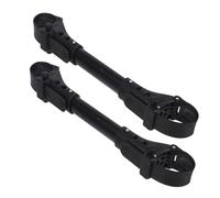 HAMPPLIES 2pcs Stroller Connectors Adaptor for Twin Boys and Girls Convert Two Single Pushchair into Double Stroller Compatible Boy Girl Buggies and Newborn Pram Clip
