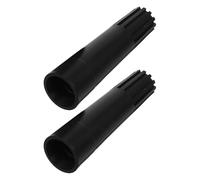 HAMPPLIES 2pcs Threaded End Extension Pole Adapter for Broom Mop and Paint Roller Plastic Handle Tips for Telescopic Cleaning Tools Multipurpose Connector for Household Sweeping and Window