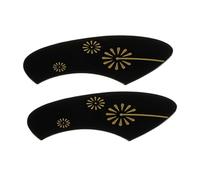 HAMPPLIES 2pcs Ukulele Protective Pickguard Board Scratch Guard Decal for Soprano Concert Tenor Ukulele Folk Instrument Accessories