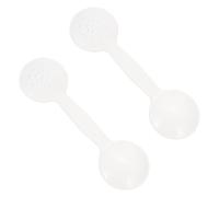 HAMPPLIES 2pcs White Eye Occluder Shield Plates for s Vision Test Optometry Eye Exam Tool for Eyesight Screening and Occlusion