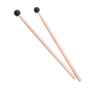 HAMPPLIES 2pcs Wooden Glockenspiel Mallets Small Size Xylophone Drum Sticks Percussion Drum Mallets for Boys and Girls Musical Instruments Accessories