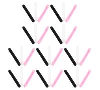 HAMPPLIES 30 Pairs Silicone Glasses Ear Grips Anti-Slip Temple Tips Retainer for Eyewear Soft Comfortable Fit Compatibility for Eyeglasses and Sunglasses Easy Installation Transparent Dark