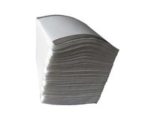 HAMPPLIES 300PCS Foldable Nonwoven Makeup Remover Pads White Soft Absorbent Face Cleansing Wipes for Home Salon Skincare and Nail Art Use