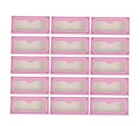 HAMPPLIES 30pcs Portable False Eyelash Storage Box with Easy Open Close Compact Lash Case for Eyelashes and Cosmetics Protective Lash Holder Chic and Practical Packaging