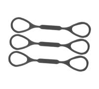 HAMPPLIES 3pcs Black Trumpet Silicone Slide Stoppers Accessories for Secure Tuning Bands and Prevent Loss and Slipping during Use