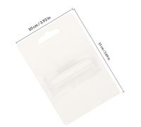 HAMPPLIES 3pcs Blank Card Holders with Lip Balm Pouches, Mdf Board 100x150x3mm Single-sided Sublimation DIY Money Cards for Birthday Graduation Wedding Party