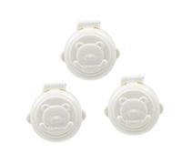 HAMPPLIES 3Pcs Cartoon Button Protector Safety Locks for Car Washing Machine Buttons Safety Cover Easy Install No Tools Needed Gift for Parents and Boy Girl