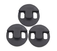 HAMPPLIES 3pcs Cello Practice Mute Rubber round Tourte Style Silencer for Quiet Practice Noise Reduction Accessory for Violoncello