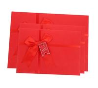 HAMPPLIES 3pcs Decorative Packing Boxes Elegant Empty Paper Containers Ribbon for Birthdays Weddings Christmas and Special Occasions Stylish Design for Candy Jewelry