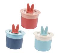 HAMPPLIES 3Pcs Facial Cleanser Bubbler Portable Foaming Bottle for Shampoo Shower Gel Hand Soap Eco Friendly Durable Lightweight Travel Use