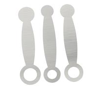 HAMPPLIES 3pcs Flute Repair Padding Tools for Woodwind Instruments Essential Padding Replacement and Flattening Tool for Flute and Piccolo Maintenance