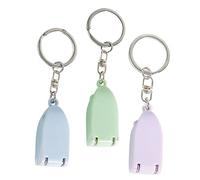 HAMPPLIES 3pcs Foldable Nail Clippers Cute Cartoon Design for Adults Household Manicure Tools Resistant with Comfortable Grip and Sharp Precision