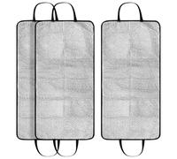 HAMPPLIES 3pcs Insulated Air Conditioner Covers outside Units Aluminum Foil Mini Split Ac Covers Protective Dust for Outdoor Window Ac Units Easy to Install and Remove