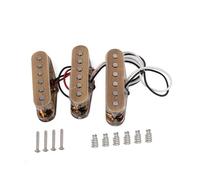 HAMPPLIES 3pcs Musical Instruments Guitar Parts Single Coil Pickup Metal Plastic Easy Install Enhance Sound