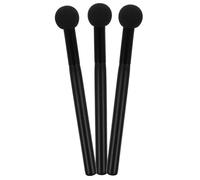 HAMPPLIES 3Pcs Professional Concealer Blending Brushes Multi Function Lipstick Smudge Applicators with Fine Round Sponge Heads Dual Wet and Dry Use for Precise Makeup