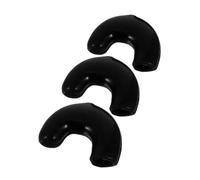 HAMPPLIES 3pcs Rubber Sax Neck Strap Hook Sleeves for Alto Tenor Saxophone Accessories Protective Replacement Covers for Swivel Snap Hooks and Lightweight Replacement Parts for Professional
