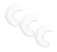 HAMPPLIES 3pcs Saxophone Neck Strap Hook Rubber Sleeves for Alto Tenor Sax Protectors Swivel Hook Covers Multipurpose Replacement Accessories for Saxophone Neck Straps