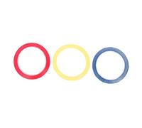 HAMPPLIES 3pcs Violin Fingerboard Marker Tape, Colorful 3mm Phoneme Stickers for Violin and Cello, Fingering Guide Notes for Beginner Practice