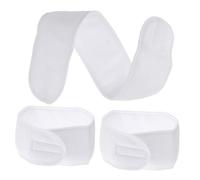 HAMPPLIES 3pcs Yoga Headbands for Women Breathable Spa Face Wash Hairbands Stretchy Non-slip Sports Hair Bands for Running Basketball Makeup and Outdoor Exercise