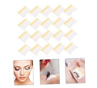 HAMPPLIES 400pcs Eyelash Removal Cotton Pads for Graft Eyelashes Safe Material Portable for Professional and Personal Use