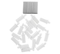 HAMPPLIES 40pcs Wooden Blinds Repair Latch Kit Shutter Repair Pins Louver Pins Window Louver Shutter Staples Plantation Shutter Spare Parts Blinds Pins Window Shutters Shutter Pins Plastic