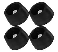 HAMPPLIES 4pcs Air Compressor Vibration Isolator Rubber Mounts Noise Dampening Shock Absorber Pads with Balanced Compression Surface for Flooring Protection and Noise Reduction