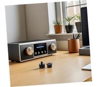 HAMPPLIES 4pcs Aluminum Alloy Mic Clip Threaded Bushing Adapter Set Female to Male Female to Male Metal Conversion Nuts for Microphone Stand Shock Mounts Studio Use