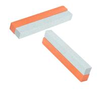 HAMPPLIES 4pcs Guitar Bridge Grinding Stones Set Sanding and Repair Tools for Guitar and Bass Red and Green Polishing Files for Diy Bridge and Nut Maintenance