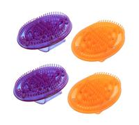 HAMPPLIES 4Pcs Meridian Massage Brush Ergonomic Handheld Beauty Massager for Full Body Relaxation Acupoint Precision Tool for Home Use and Beauty Salon Sessions