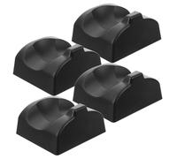 HAMPPLIES 4pcs Portable Ocarina Stand for Ceramic Flutes Stable Resin Base Holder Easy to Install Instrument Accessory Versatile Desktop Display for Music Lovers