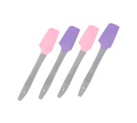 HAMPPLIES 4Pcs Portable Silicone Wax Applicator Sticks for Body Hair Removal Smooth Safe Wax Spatulas for Depilation and Skin Care Household Accessory